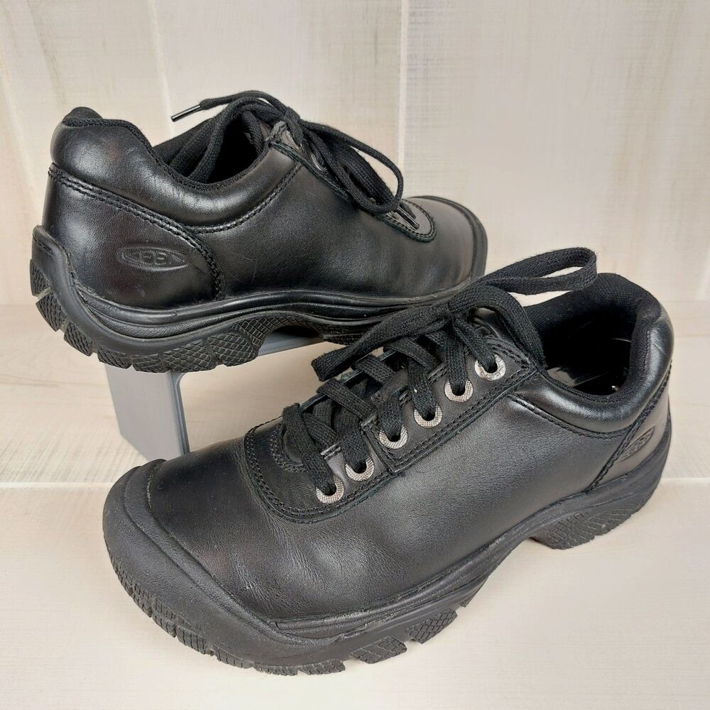KEEN Kanteen Utility Restaurant Work Shoes Men's Size 7 Black